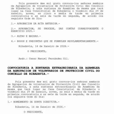 Asamblea Xeral Ordinaria e Extraordinaria 2025